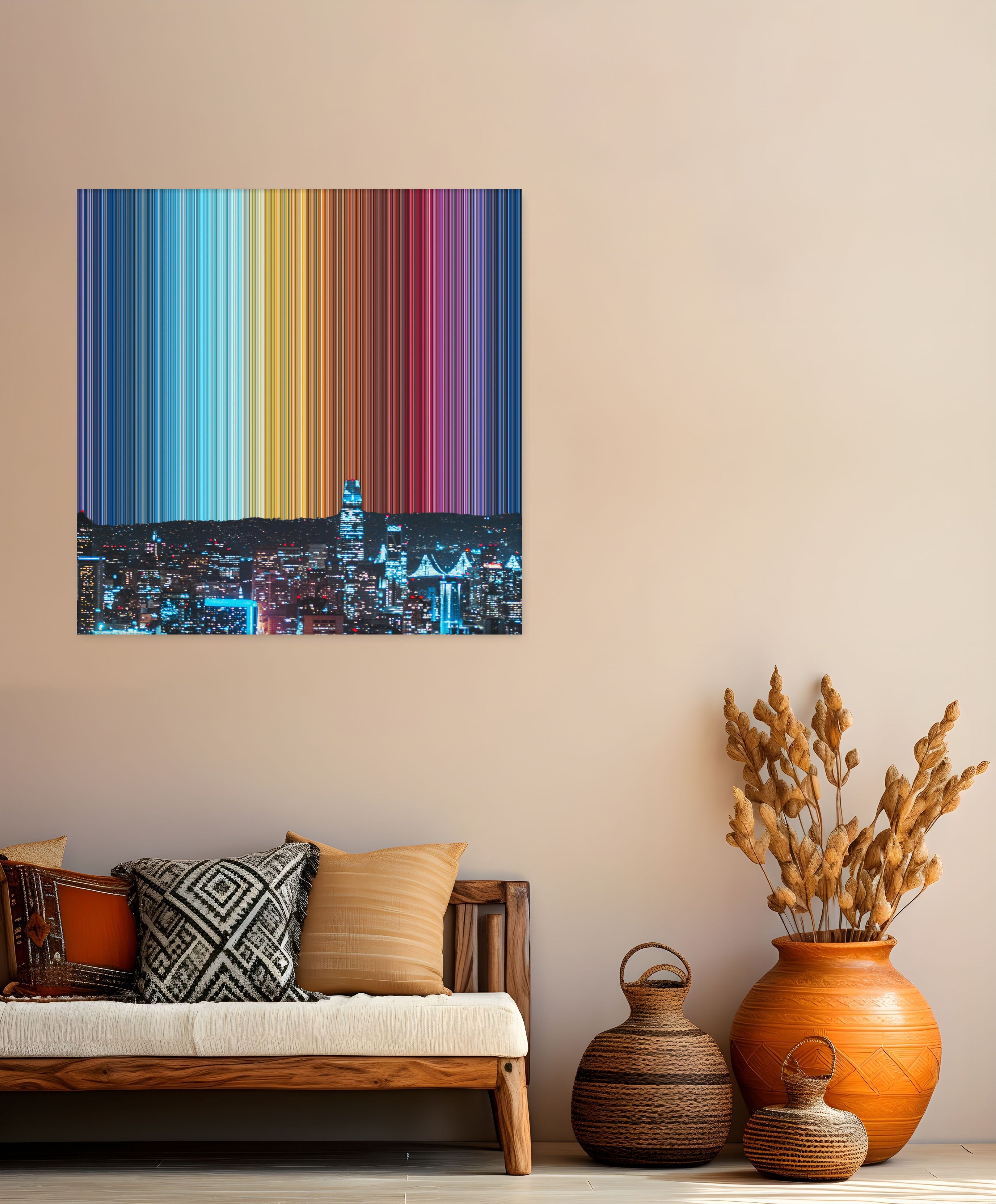 San Francisco, California, United States - Lifestyle staging in modern interior - Gradienta