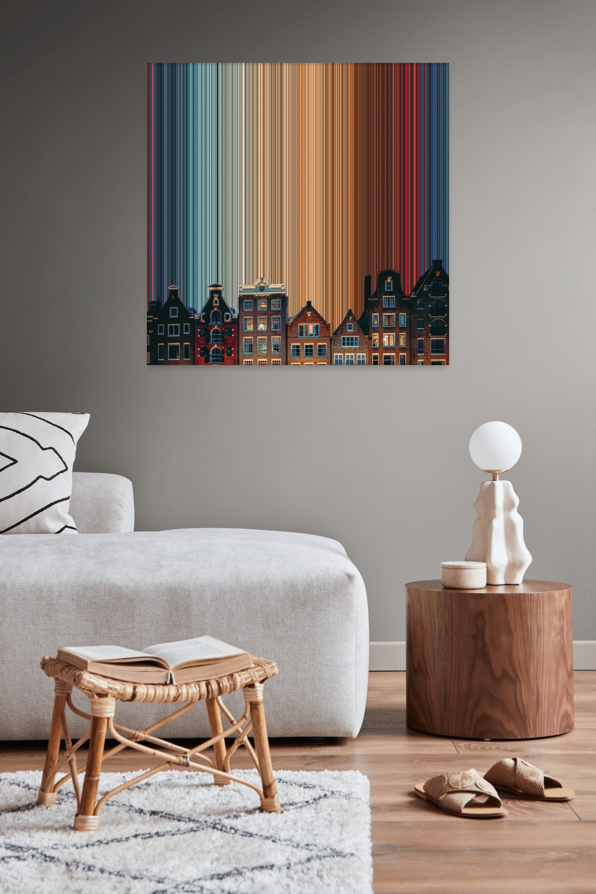 Amsterdam, NH, Niederlande - Lifestyle staging in modern interior - Gradienta