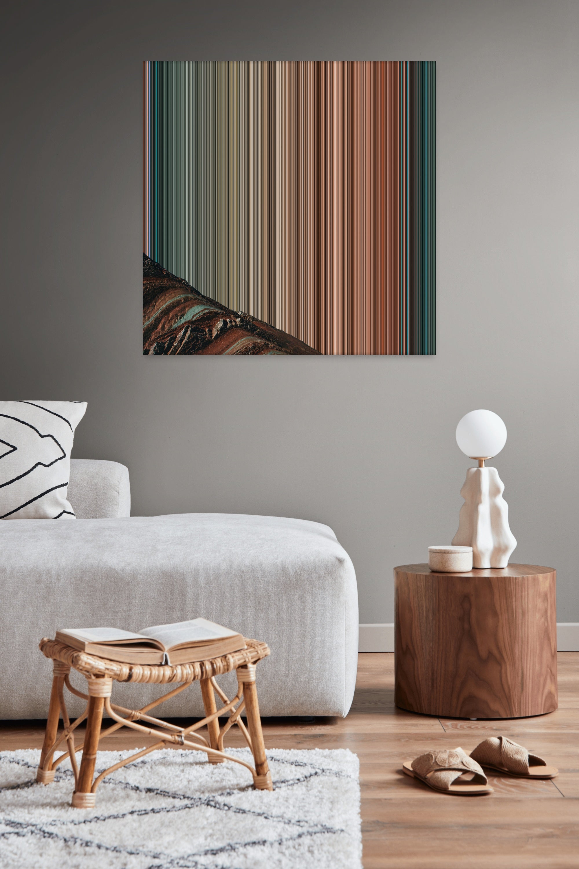 Layo, Cuzco, Peru - Lifestyle staging in modern interior - Gradienta