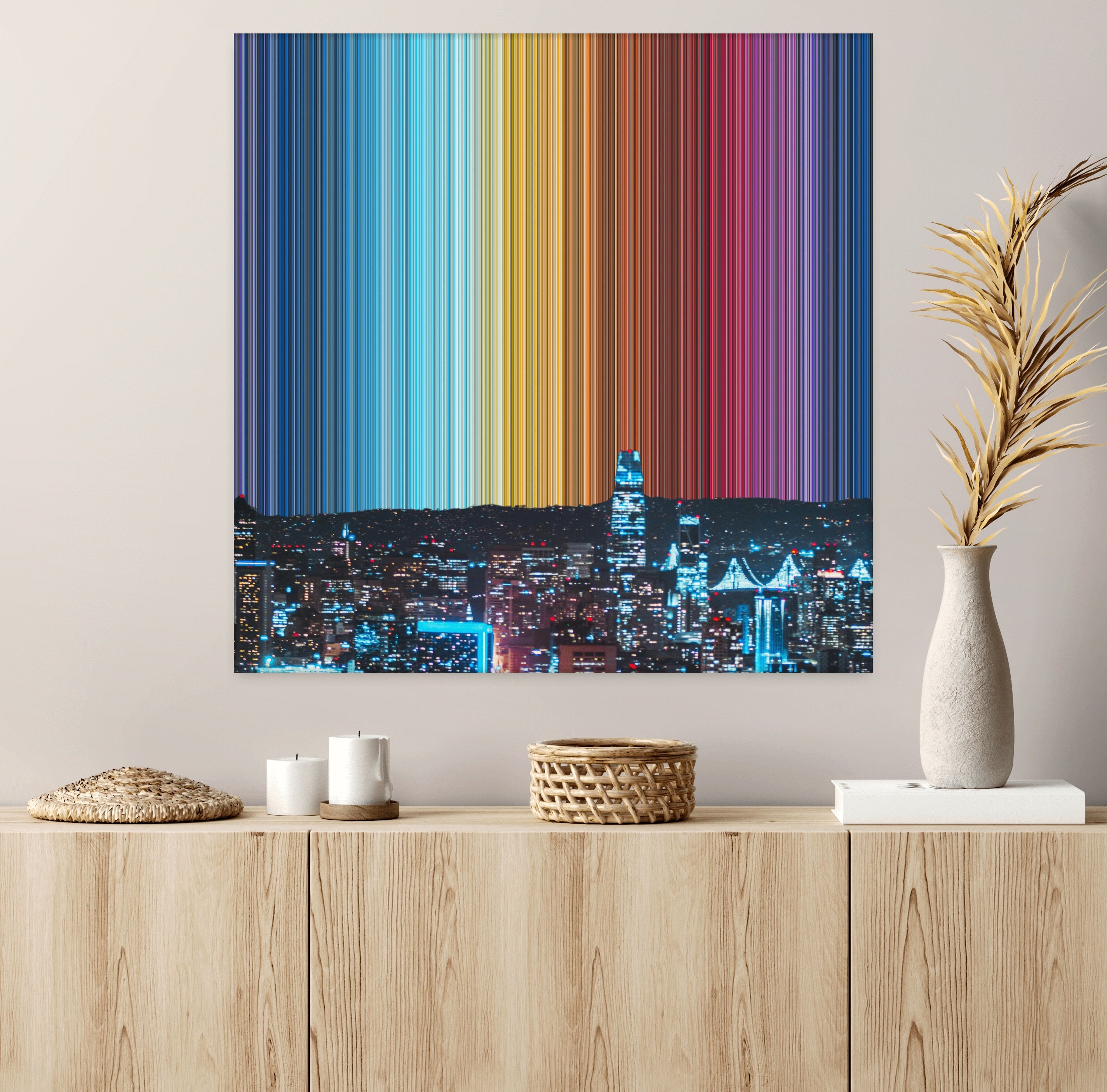 San Francisco, California, United States - Lifestyle staging in modern interior - Gradienta