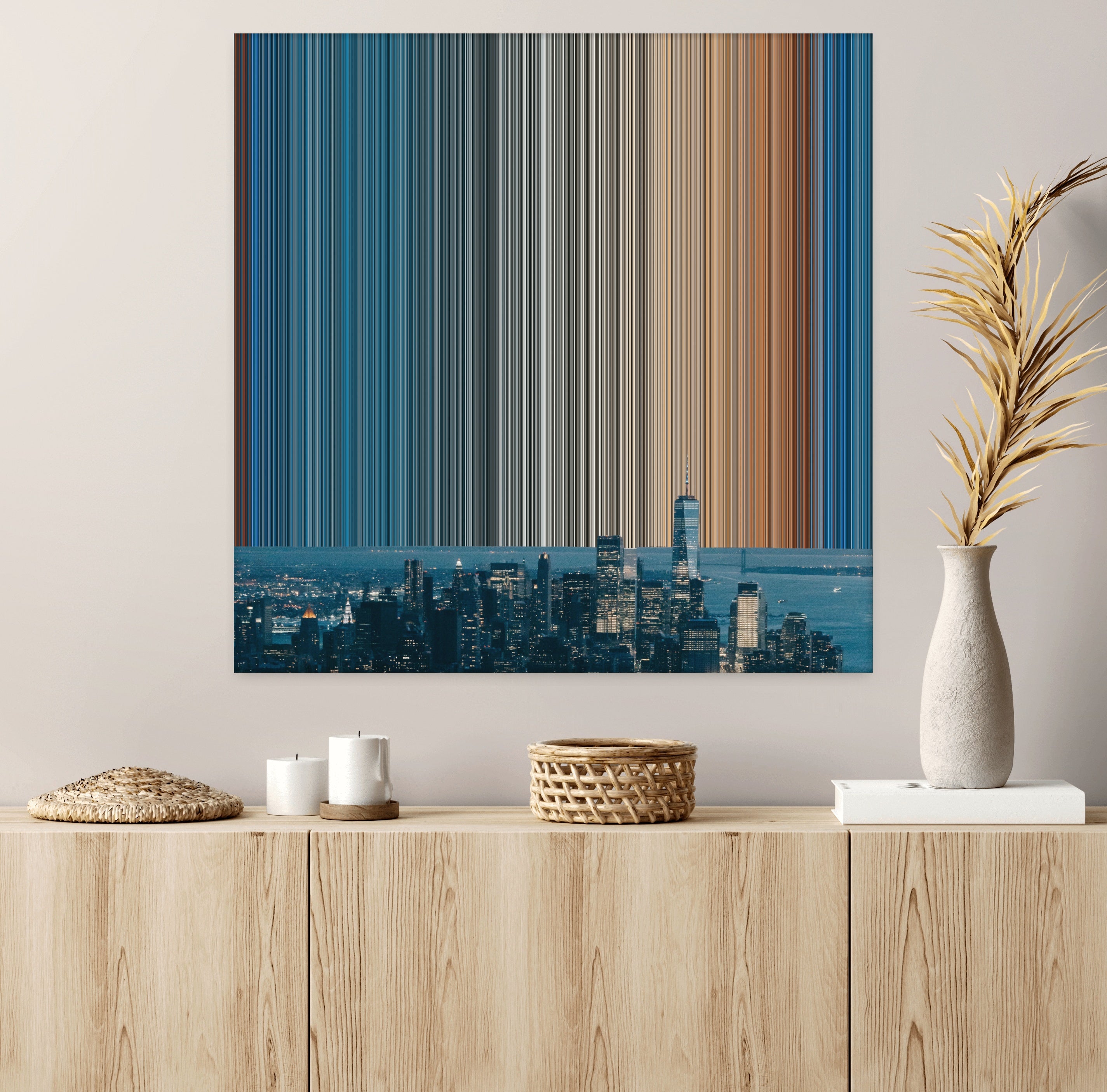 New York City, United States - Lifestyle staging in modern interior - Gradienta