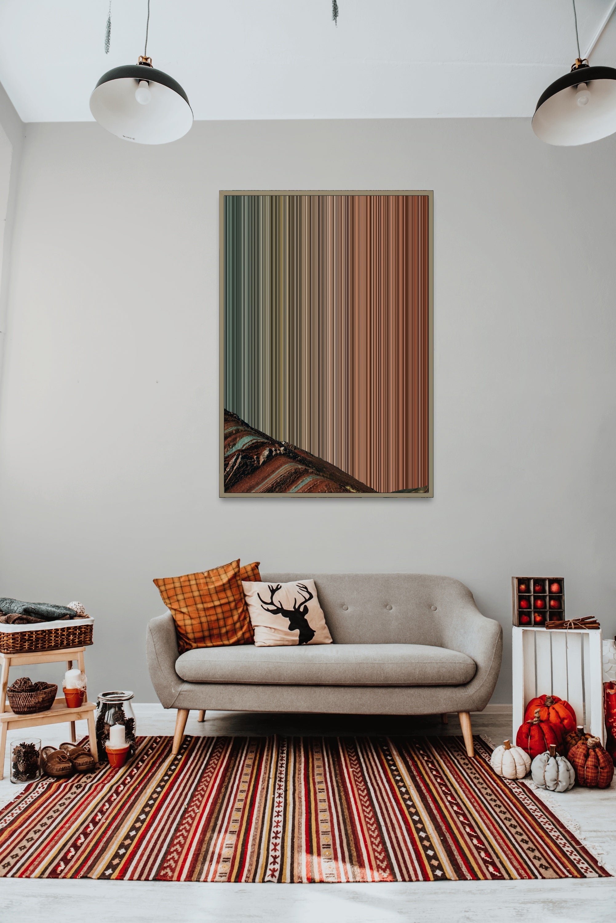 Layo, Cuzco, Peru - Lifestyle staging in modern interior - Gradienta