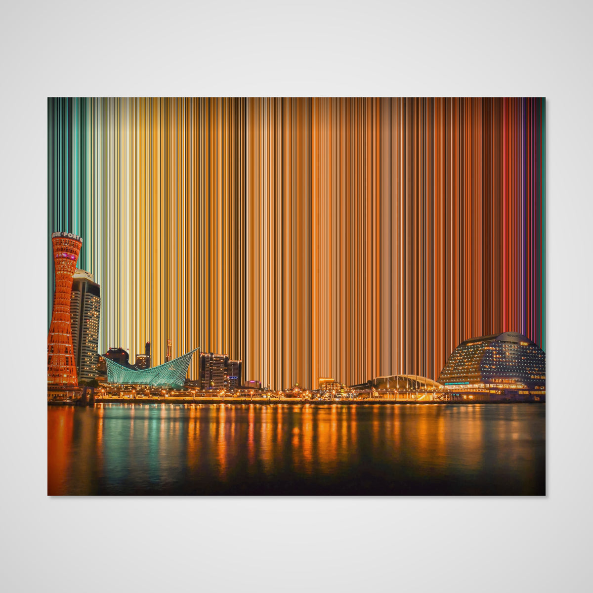 Kobe Harbour - Luminous Echoes No. 009