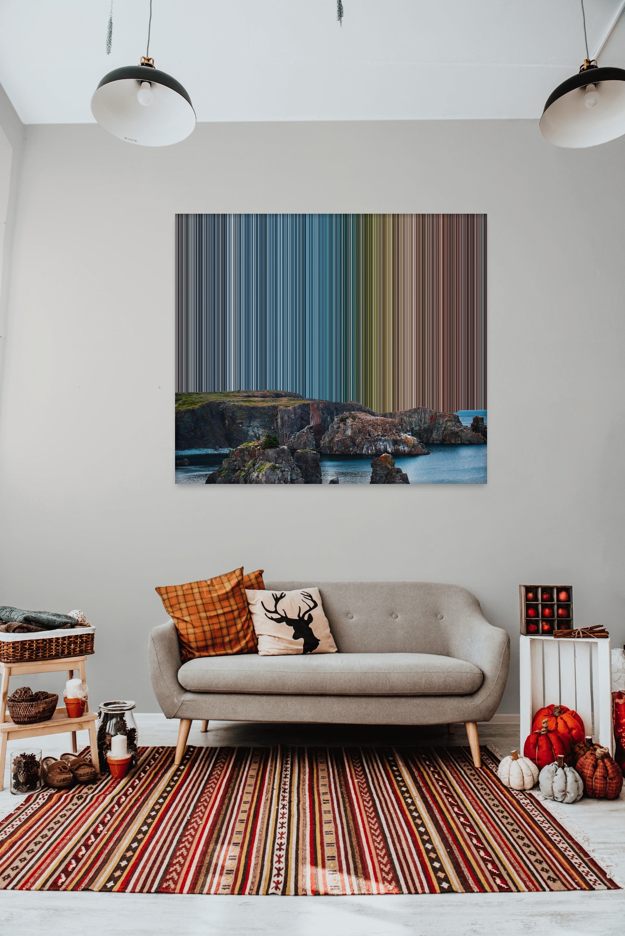 NL, Canada - Lifestyle staging in modern interior - Gradienta