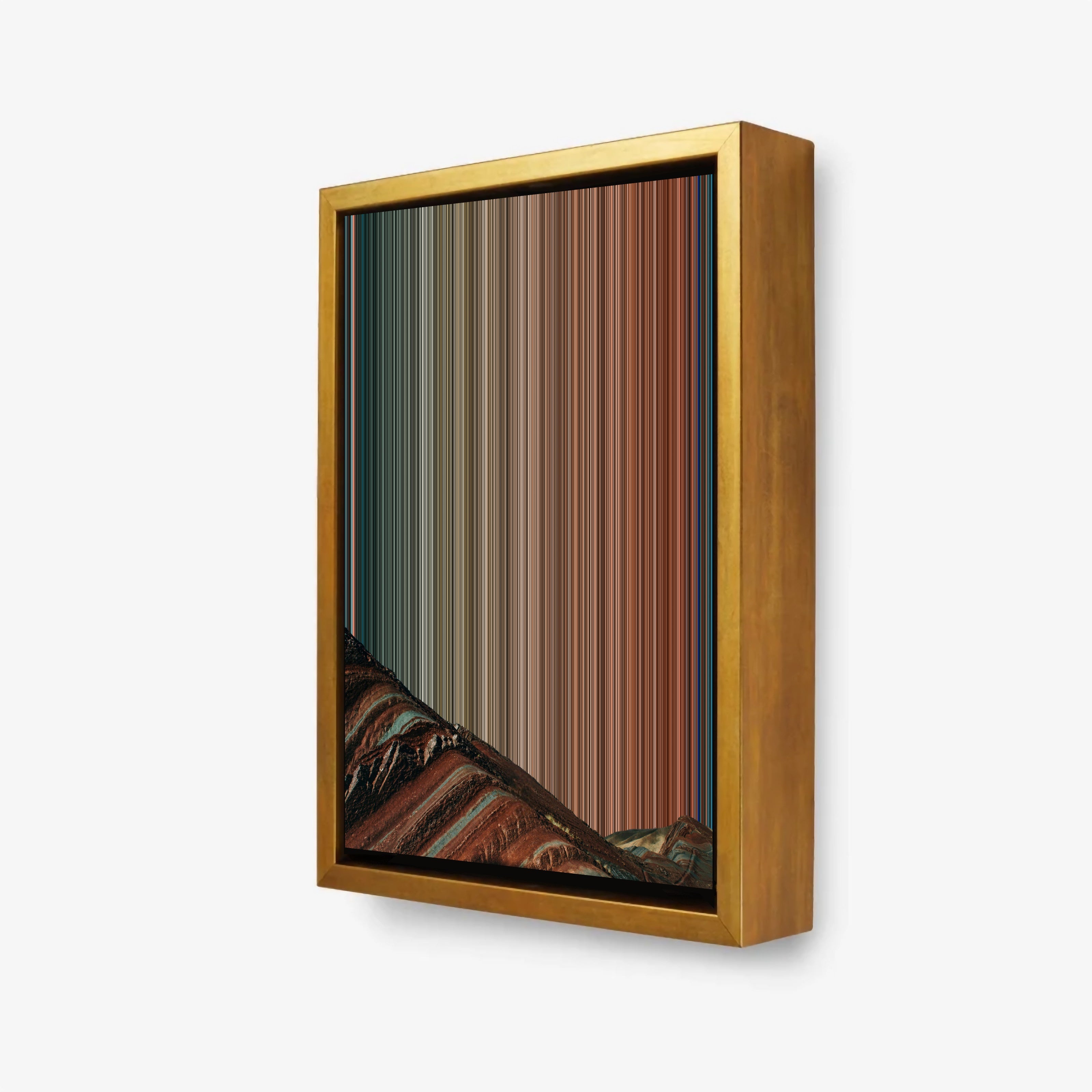 Layo, Cuzco, Peru - 3D framed canvas view - Gradienta