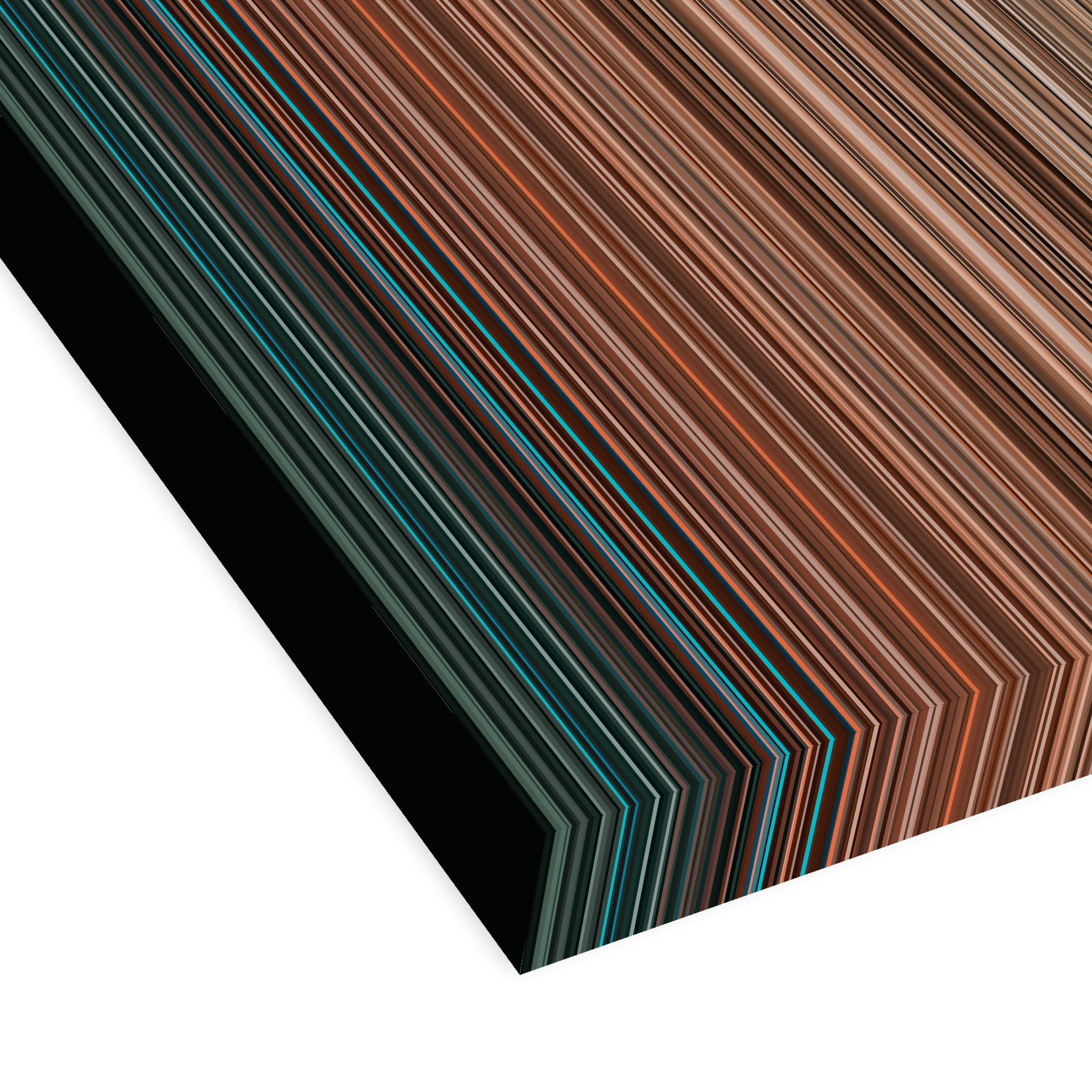 Layo, Cuzco, Peru - 3D perspective view showing canvas depth and texture - Gradienta