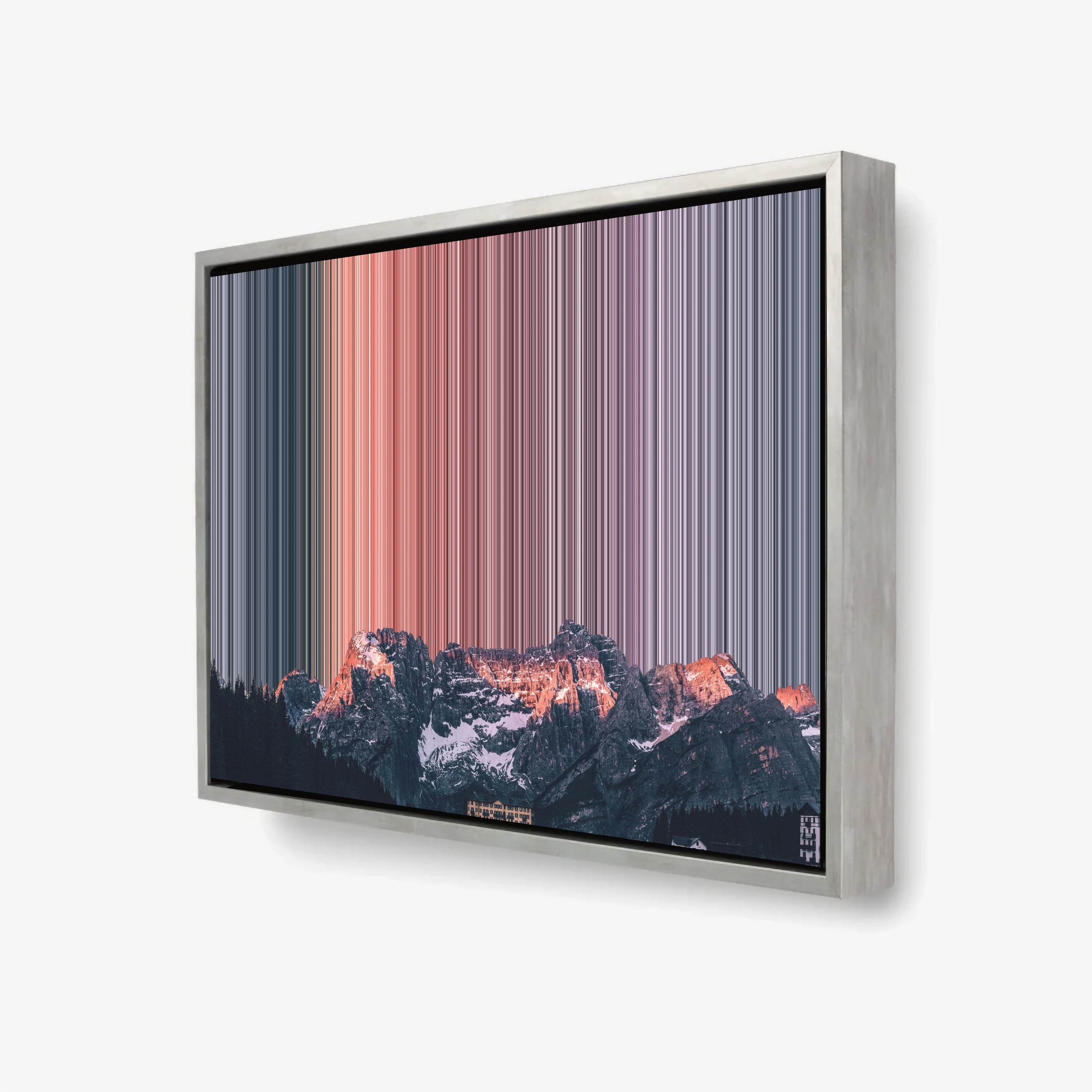 Veneto, Italy - 3D framed canvas view - Gradienta
