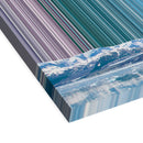 Alaska United States - 3D perspective view showing canvas depth and texture - Gradienta