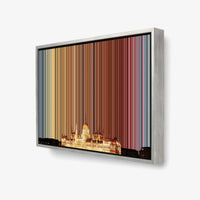 Budapest, Hungary - 3D framed canvas view - Gradienta