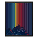 16×20" Framed Canvas - Black Frame variant