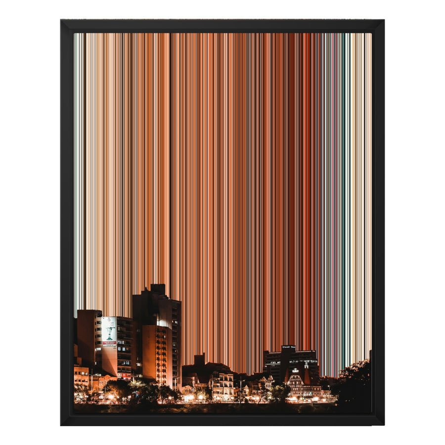 Inramad canvas