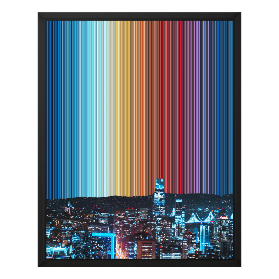 Inramad canvas