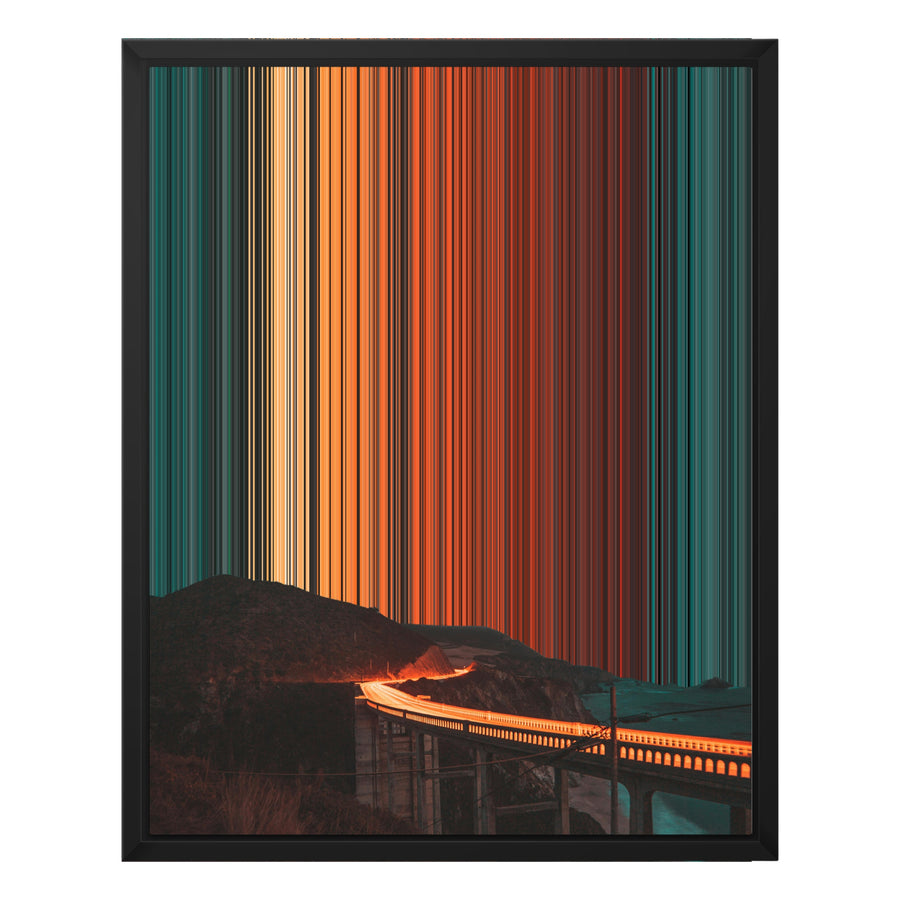Toile encadrée