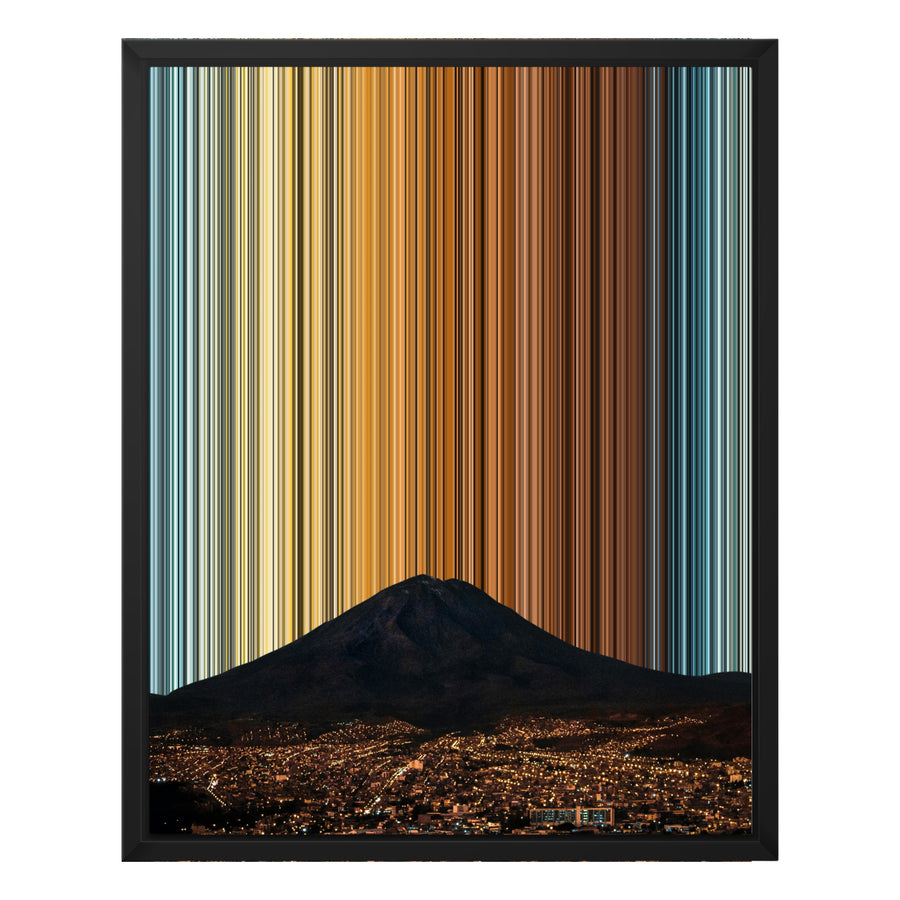 Inramad canvas