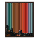 16×20" Framed Canvas - Brown Frame variant