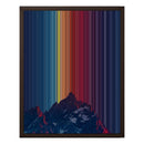16×20" Framed Canvas - Brown Frame variant