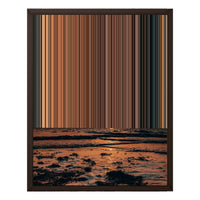 16×20" Framed Canvas - Brown Frame variant
