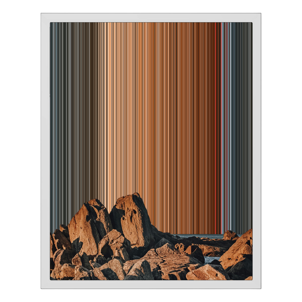 Florianópolis - Prismatic Memory No. 001 - CAN-19MM-FRA-SC-16X20_16x20_White