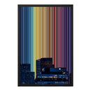 18×24" Framed Canvas - Black Frame variant