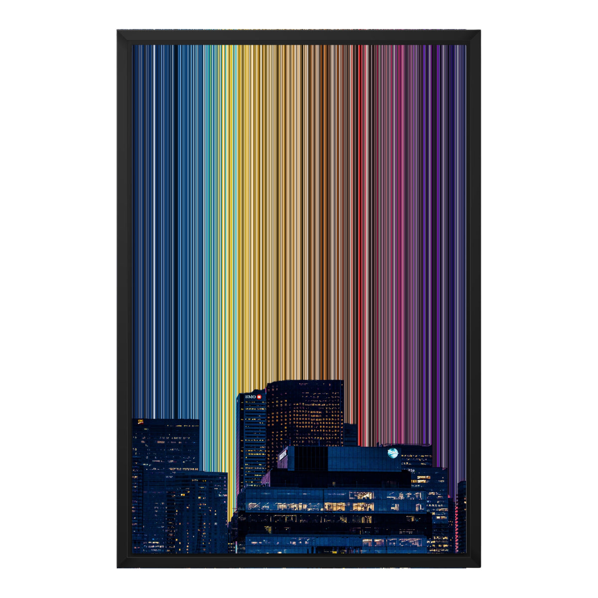 18×24" Framed Canvas - Black Frame variant
