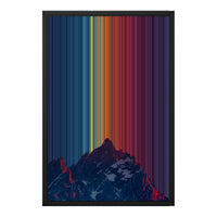 18×24" Framed Canvas - Black Frame variant