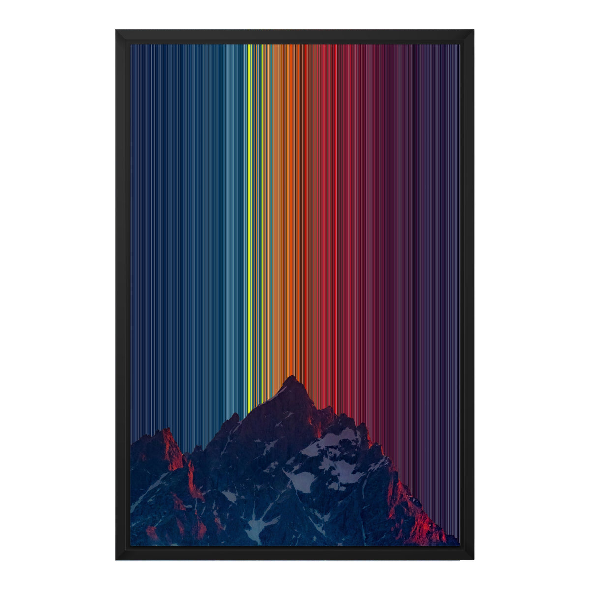 18×24" Framed Canvas - Black Frame variant