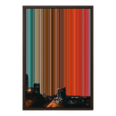 18×24" Framed Canvas - Brown Frame variant