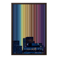 18×24" Framed Canvas - Brown Frame variant