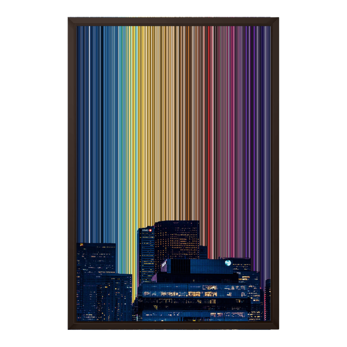 18×24" Framed Canvas - Brown Frame variant