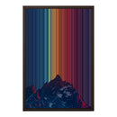 18×24" Framed Canvas - Brown Frame variant