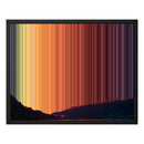 20×16" Framed Canvas - Black Frame variant
