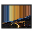 Innsbruck, Austria - Black framed canvas mockup - Gradienta