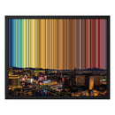 Las Vegas Strip, Las Vegas - Black framed canvas mockup - Gradienta