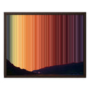 20×16" Framed Canvas - Brown Frame variant