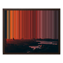 20×16" Framed Canvas - Brown Frame variant