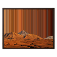 20×16" Framed Canvas - Brown Frame variant