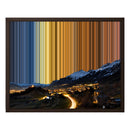 20×16" Framed Canvas - Brown Frame variant