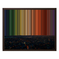 20×16" Framed Canvas - Brown Frame variant