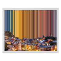 Gerahmtes Leinwandbild im Format 20×16", weißer Rahmen