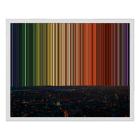 20×16" Framed Canvas - White Frame variant