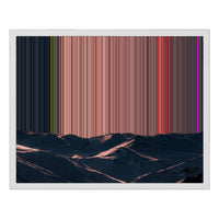 Ingelijst canvas, 20×16", witte lijst