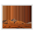 20×16" Framed Canvas - White Frame variant