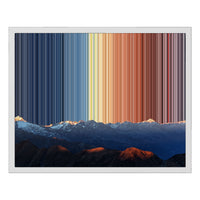 Tela con cornice classica, 20×16", cornice bianca