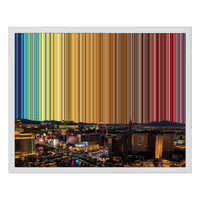 20×16" Framed Canvas - White Frame variant