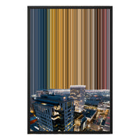 Lærred i klassisk ramme, 20×30", sort ramme