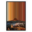 Inramad canvastavla, 20×30", svart ram
