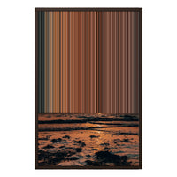 20×30" Framed Canvas - Brown Frame variant