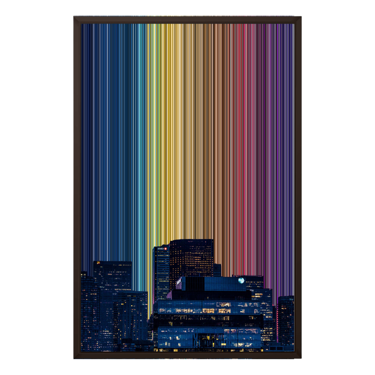 20×30" Framed Canvas - Brown Frame variant