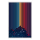 20×30" Framed Canvas - White Frame variant