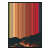 22×28" Framed Canvas - Black Frame variant